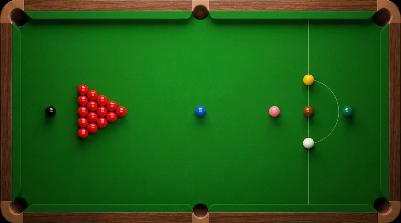 Regulile snooker-ului explicate pentru pariori punctaj și situații speciale